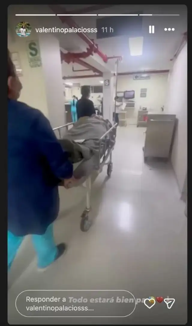  Valentino se pronuncia con desgarradora fotografía sobre el accidente de su 'padre' 