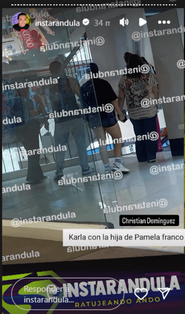  Karla Tarazona protagoniza tierna escena con la hija de Pamela Franco 