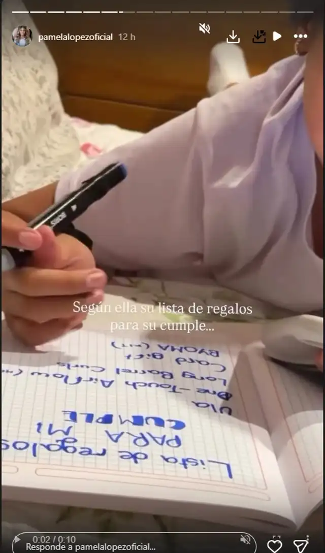 Pamela López expone la costosa lista de regalos que exige su hija por su cumpleaños de su hija: 
