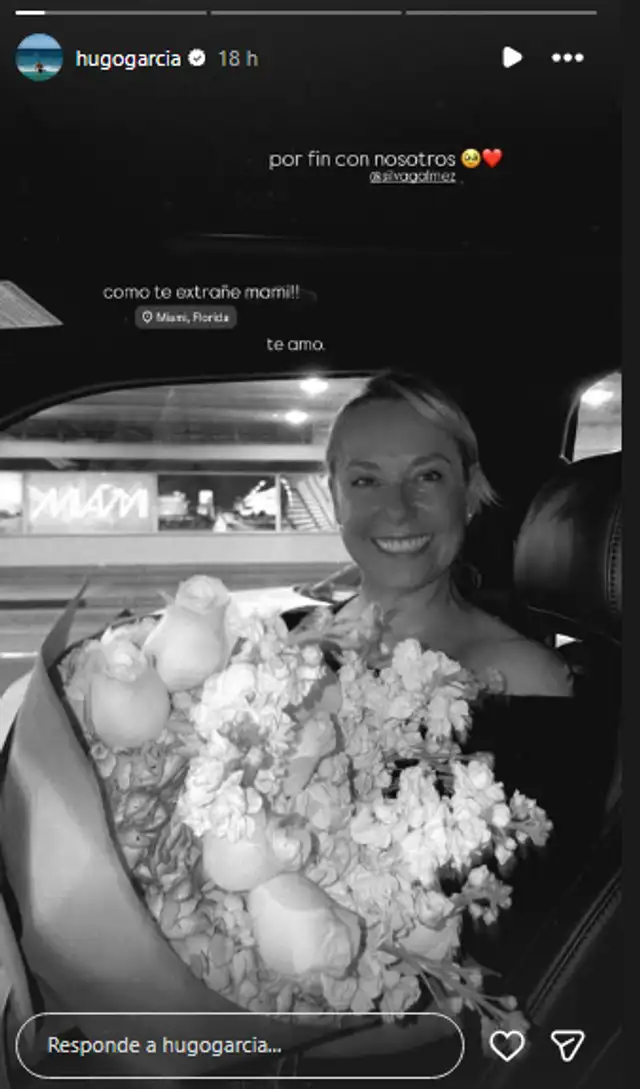 Hugo García revela que se reencontró con su mamá.
