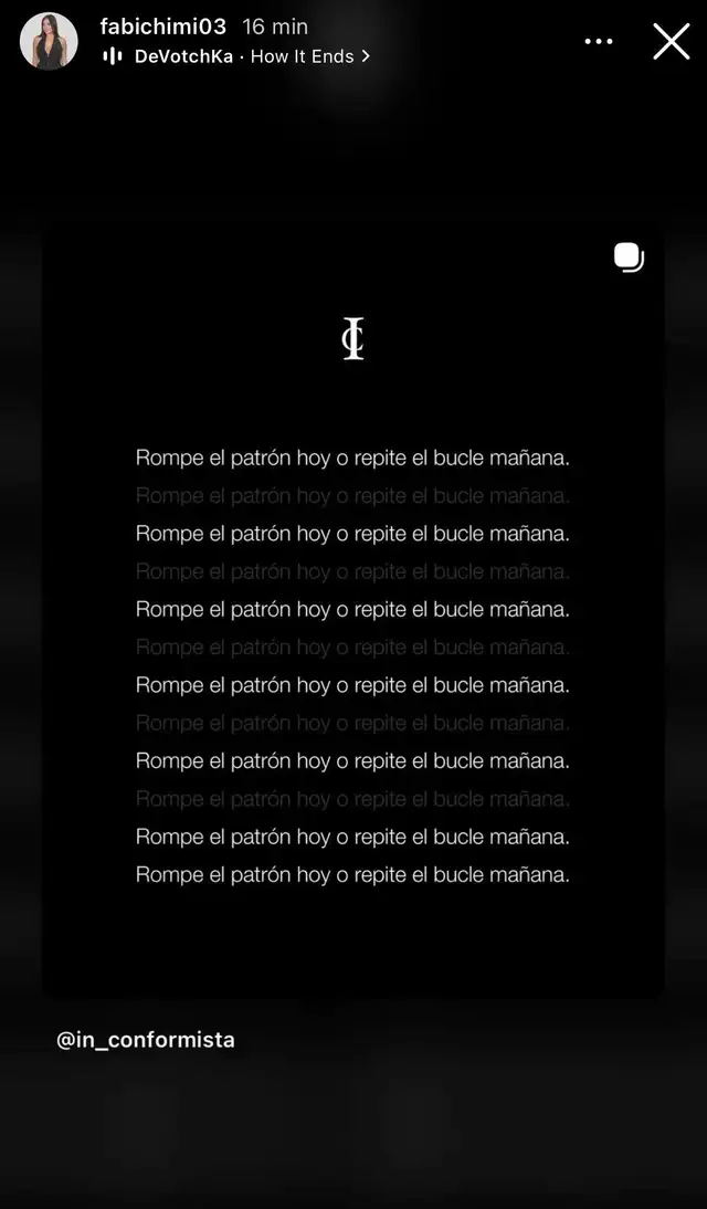 <em>Hija de Pamela López publicó contundente mensaje en Instagram.</em>   