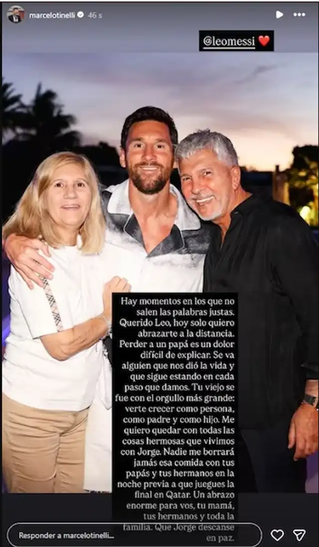 ¡FUERZA, LEO! Marcelo Tinelli conmueve con DESGARRADOR mensaje a Lionel Messi tras el FALLECIMIENTO de su padre: “Es un dolor difícil de explicar”