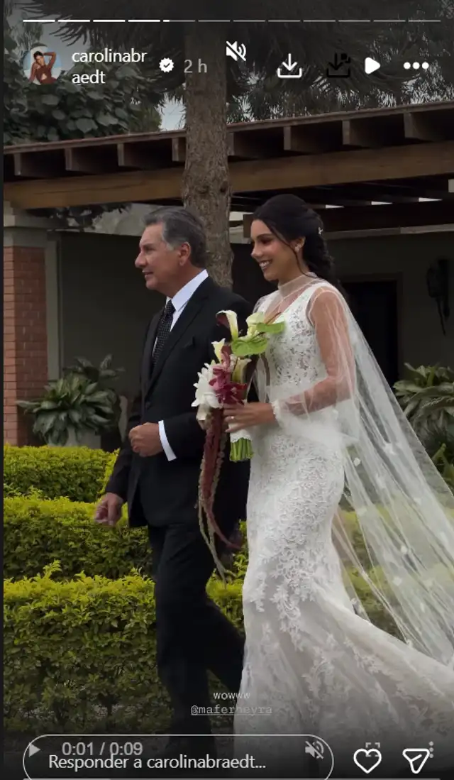 ¡SE DIERON EL SÍ! Mafer Neyra, ex de Hugo García, SE CASÓ con Ernesto Cabieses en EMOTIVA ceremonia tras 5 AÑOS de relación: Así fue su boda de ENSUEÑO