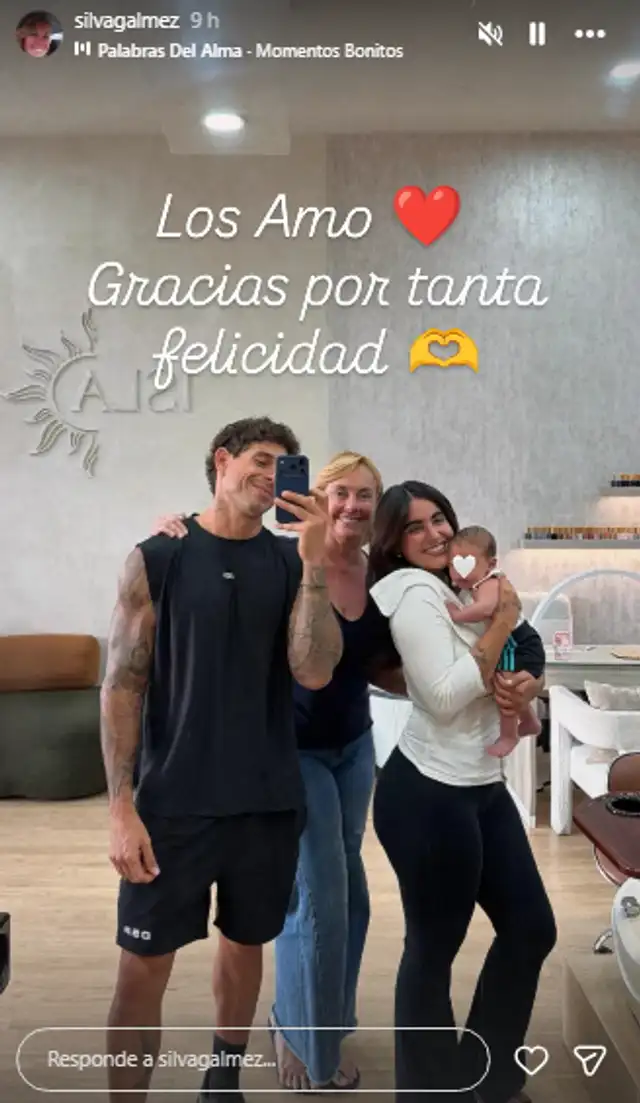 Mamá de Hugo García se muestra agradecida con Isabella Ladera.