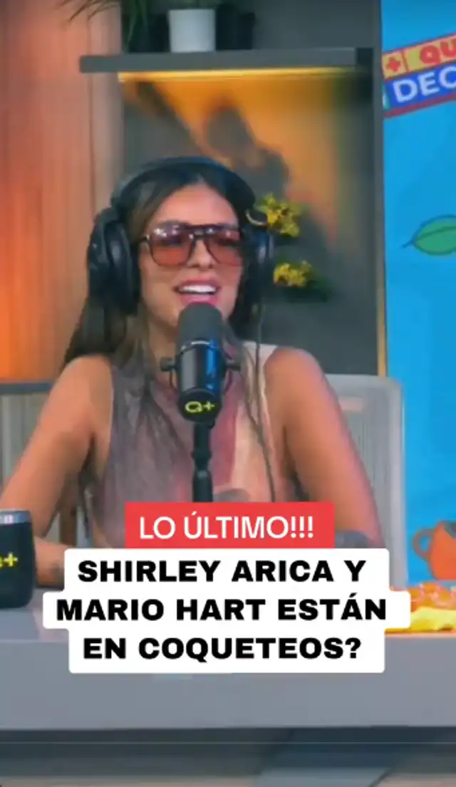 Mario Hart y Shrirley Arica se sinceran tras saliditas.