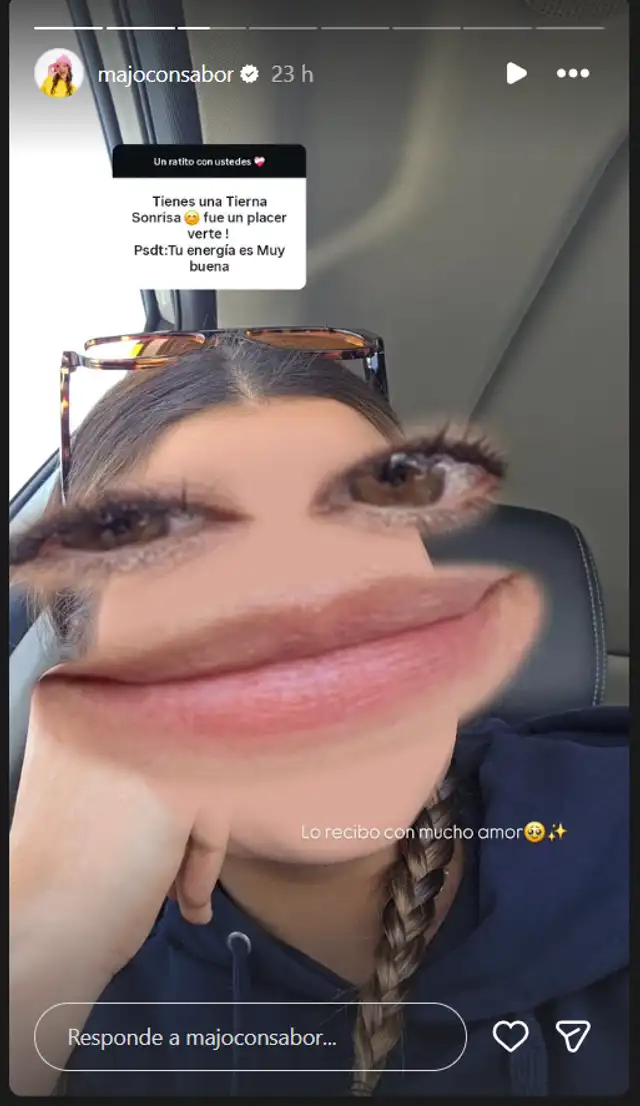 'Majo con Sabor' reaparece con impensado mensaje tras ser grabada con Jota Benz en ausencia de Angie Arizaga 'Majo con Sabor' reaparece con impensado mensaje tras ser grabada con Jota Benz en ausencia de Angie Arizaga