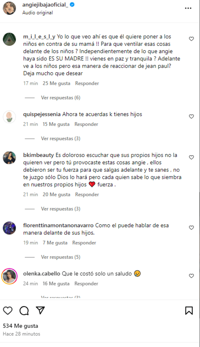 Angie Jibaja recibe apoyo de usuarios tras ser impedida de ver a sus hijos en Navidad.