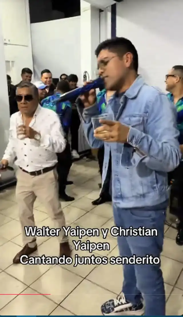 Christian Yaipén cantó junto a Walter Yaipén.