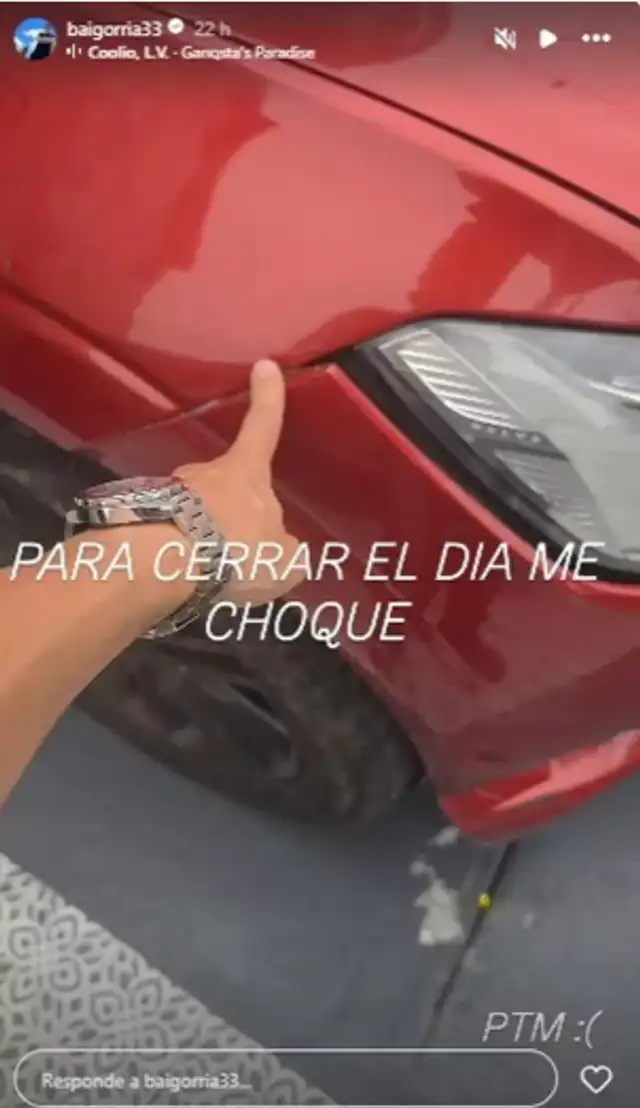 Hermano de Alejandra Baigorria sufre accidente en su auto en medio de polémica de su padre Hermano de Alejandra Baigorria sufre accidente en su auto en medio de polémica de su padre
