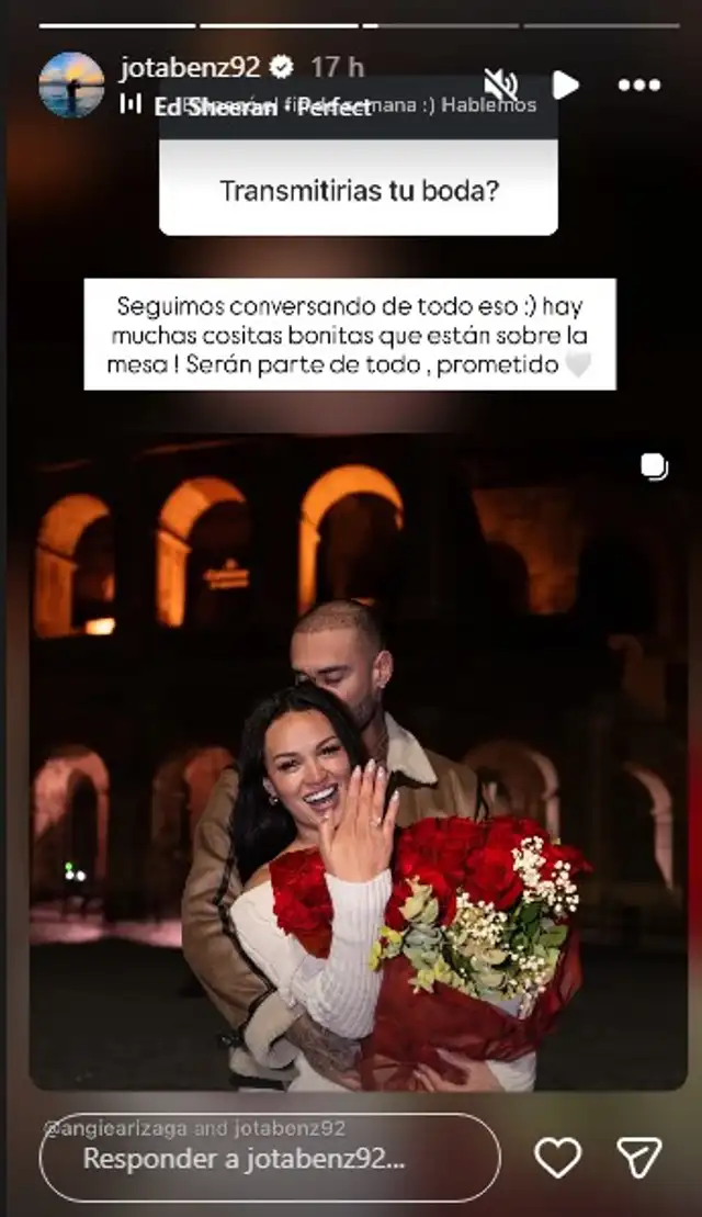 Jota Benz paraliza a fans con impactante JURAMENTO sobre su matrimonio con Angie Arizaga. Jota Benz paraliza a fans con impactante JURAMENTO sobre su matrimonio con Angie Arizaga.