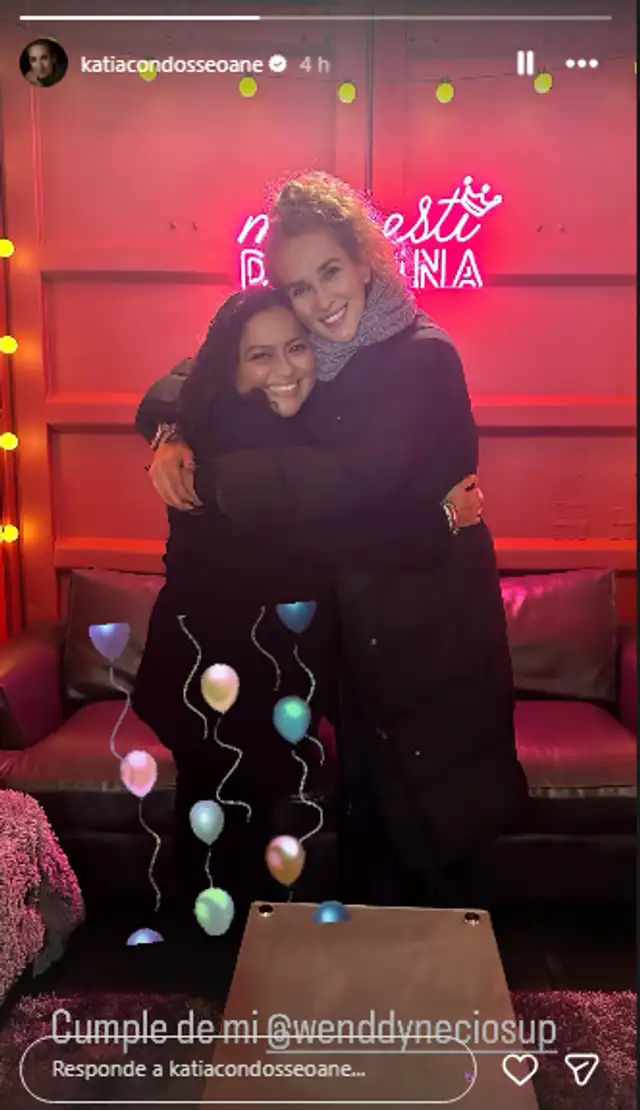 Katia Condos no se ocultar y aparece en redes pese a polémicas imágenes de Federico Salazar.