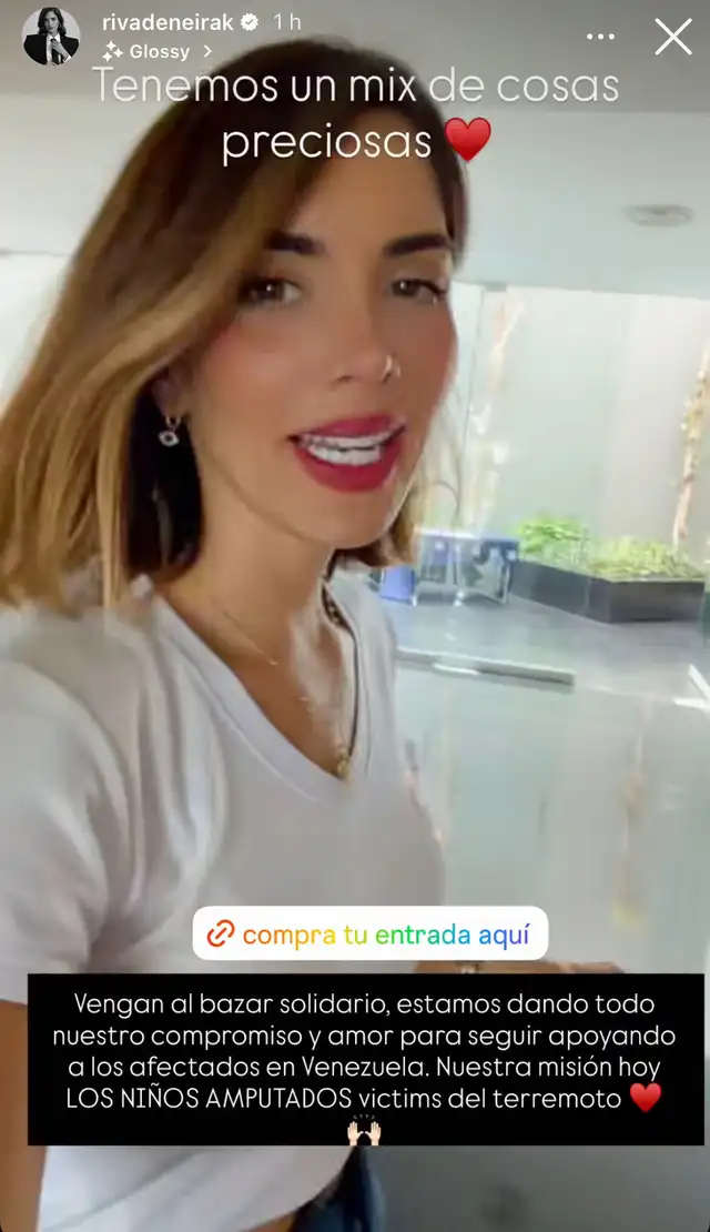 Korina Rivadeneira expone su apoyo en evento benéfico. Korina Rivadeneira expone su apoyo en evento benéfico.