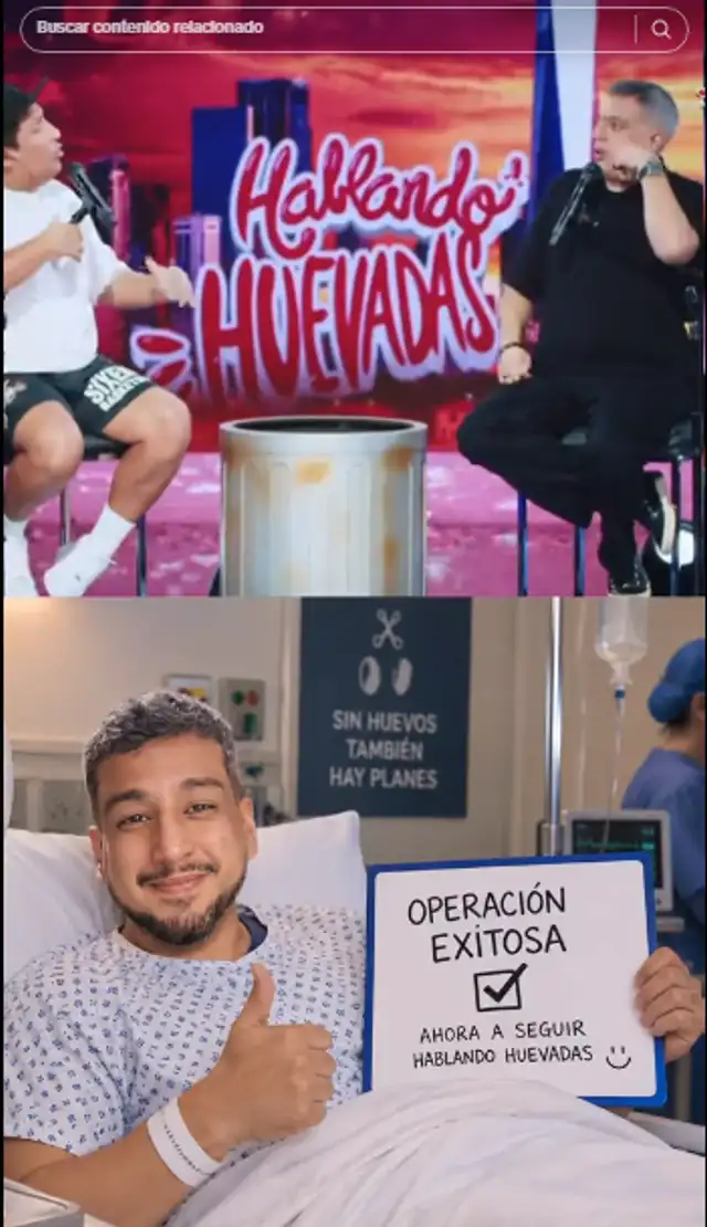 Ricardo Mendoza reveló detalles sobre su vasectomía.