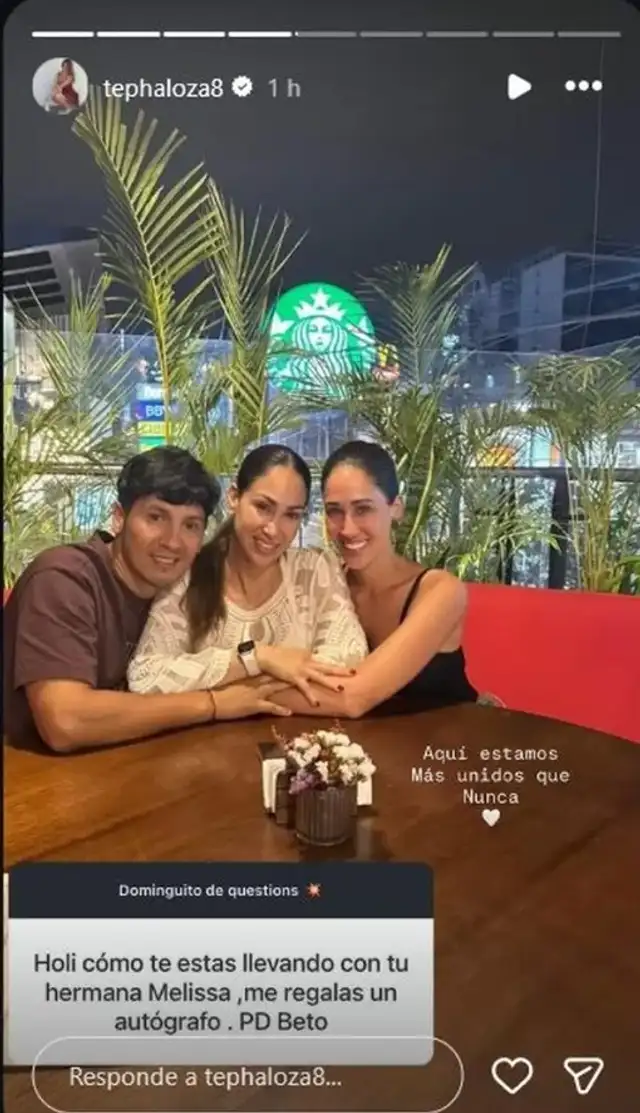 Tepha Loza NIEGA problemas con Melissa Loza y le dedica conmovedoras palabras: 