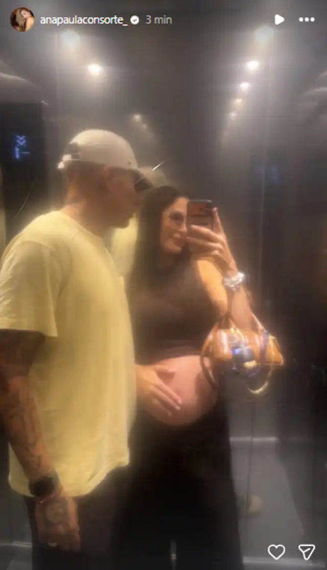 Ana Paula Consorte se luce junto a Paolo Guerrero.