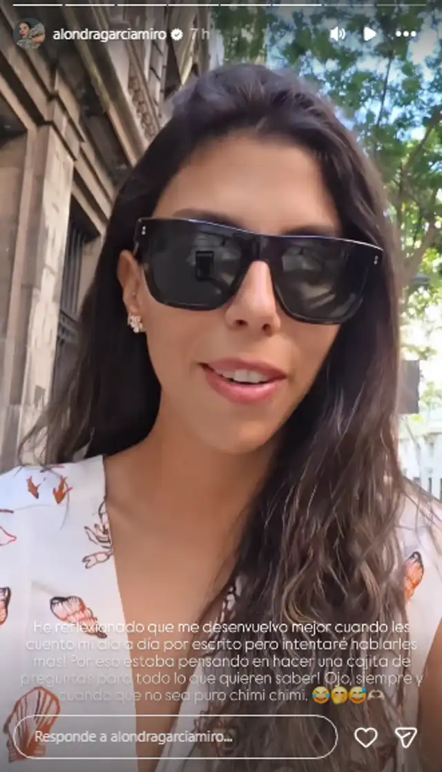 Alondra García Miró anuncia que volverá a las redes y lo responderá todo.