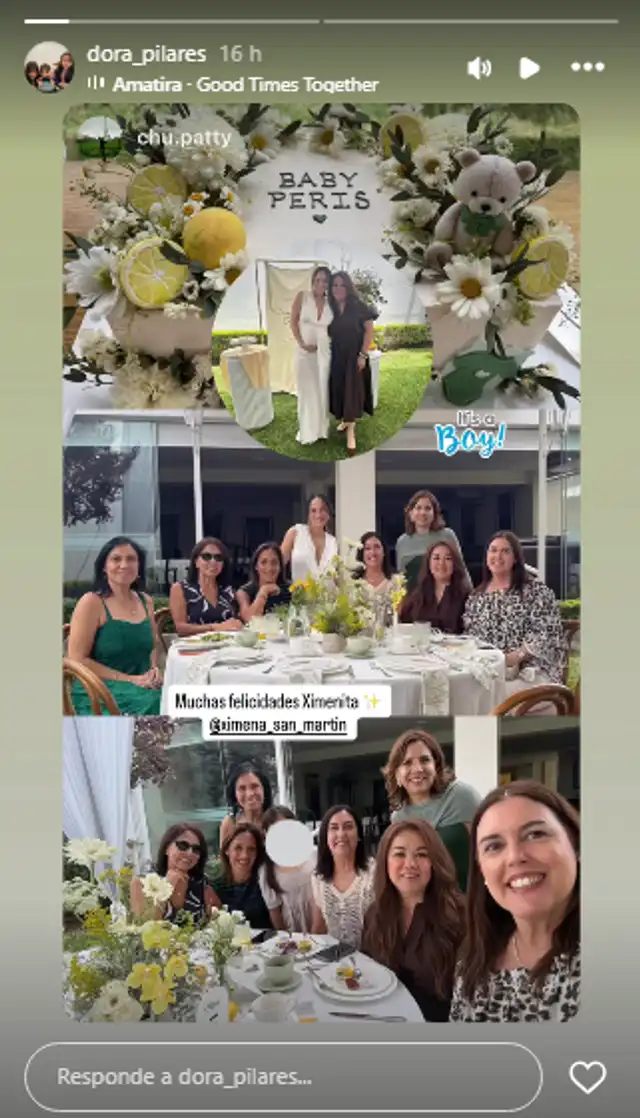Andrea San Martin se ausentó del Baby Shower de su hermana.