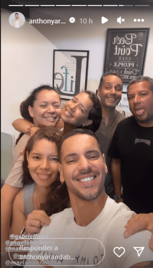 Anthony Aranda disfruta con su familia tras ruptura con Melissa Paredes.   