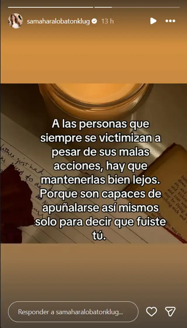 Samahara Lobatón 'revela' si trató mal a la hija de Bryan Torres Samahara Lobatón 'revela' si trató mal a la hija de Bryan Torres
