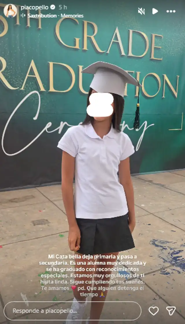 <em>María Pía Copello se muestra orgullosa de su hija. Captura: Instagram </em>   