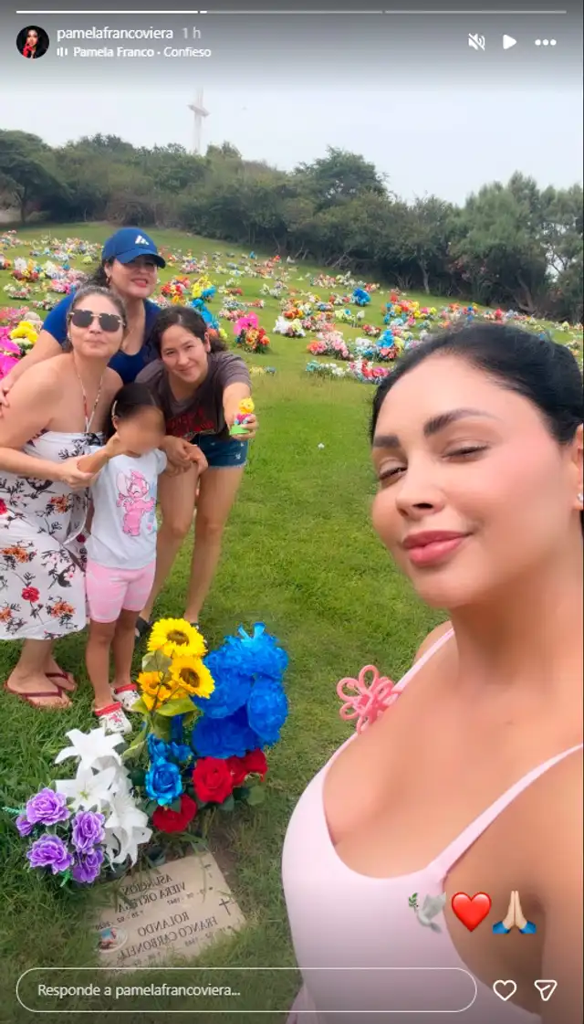  Pamela Franco se reúne con su familia tras pedido de prisión efectiva a Pamela López 