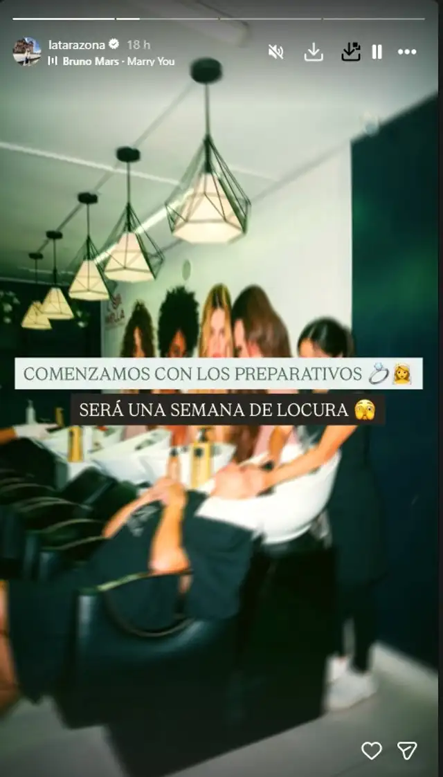Karla Tarazona ENCIENDE redes mostrando los últimos preparativos de su boda con Christian Domínguez