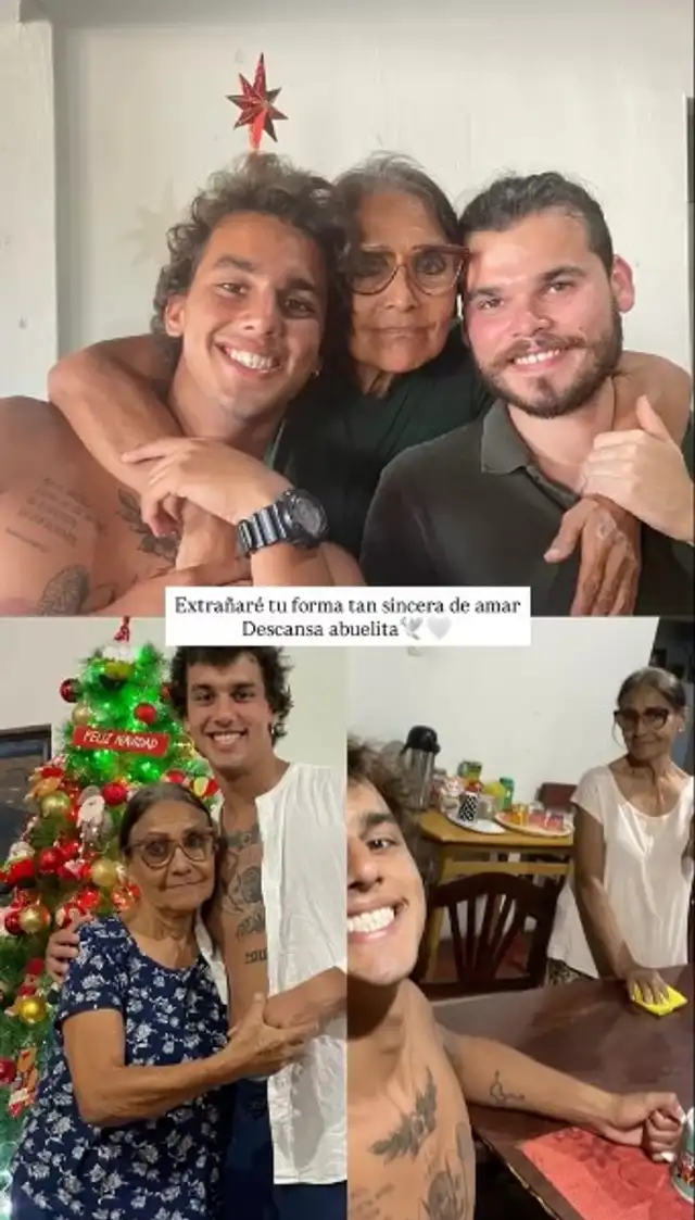 Gabriel Meneses sufre la desgarradora pérdida de su abuela y la despide con emotivo mensaje: “Extrañaré tu...