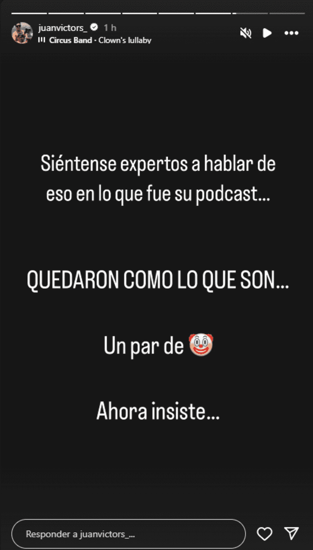 Juan Víctor y su impensada reacción tras perder demanda de alimentos con Andrea San Martín Juan Víctor y su impensada reacción tras perder demanda de alimentos con Andrea San Martín