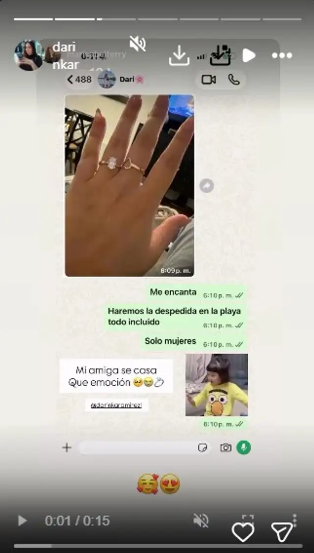 ¡SE CASA! Darinka Ramírez anuncia BODA y revelan MILLONARIA FIESTA de despedida de soltera en una playa exclusiva: “Solo mujeres...” ¡SE CASA! Darinka Ramírez anuncia BODA y revelan MILLONARIA FIESTA de despedida de soltera en una playa exclusiva: “Solo mujeres...”
