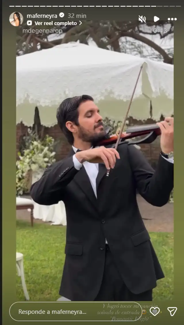 Mafer Neyra se pronuncia y revela impensado episodio en su boda tras mensajes de Hugo García Mafer Neyra se pronuncia y revela impensado episodio en su boda tras mensajes de Hugo García