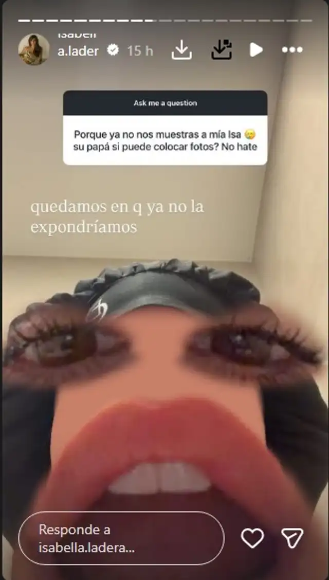 Ladera revela el acuerdo que tomó junto al padre de Mia