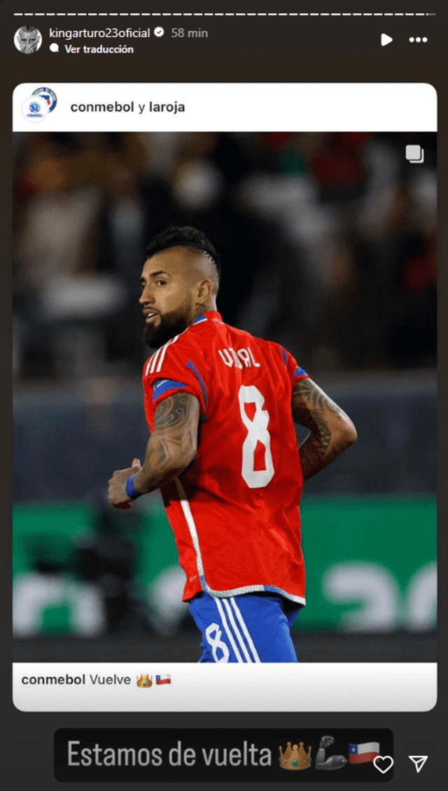 Arturo Vidal, Chile