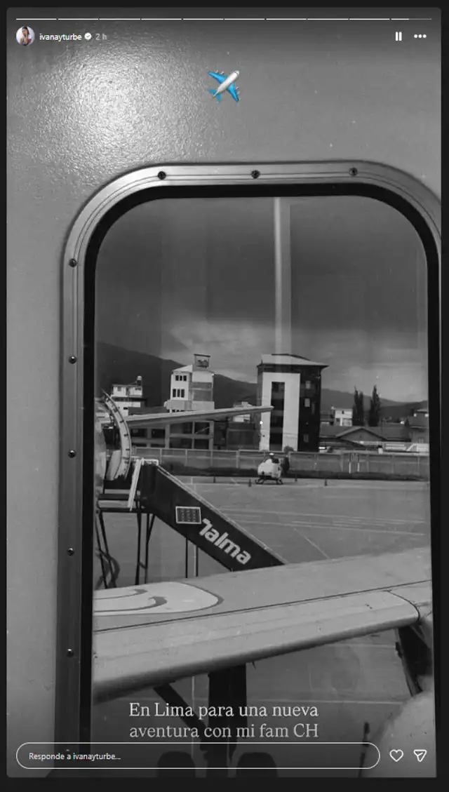 Ivana Yturbe anunció que se va del Cusco para verse con su familia en Lima. Foto: Instagram.   