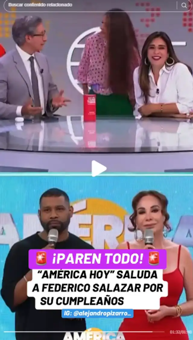 Federico Salazar recibe especiales saludos por su cumpleaños- Federico Salazar recibe especiales saludos por su cumpleaños-
