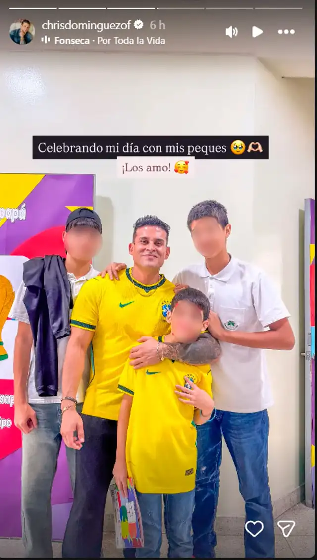 Christian Domínguez es SORPRENDIDO por los hijos de Karla Tarazona y su hija con Pamela Franco por el Día del Padre Christian Domínguez es SORPRENDIDO por los hijos de Karla Tarazona y su hija con Pamela Franco por el Día del Padre