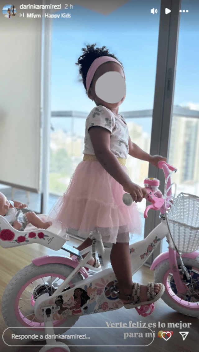 <em>Darinka Ramírez emociona a su bebé. Captura: Instagram</em> <em>Darinka Ramírez emociona a su bebé. Captura: Instagram</em>