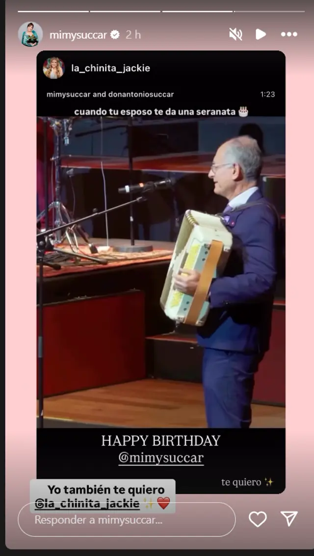 Mimy Succar reaparece y tiene impensada reacción ante posible cáncer de su hijo menor Mimy Succar reaparece y tiene impensada reacción ante posible cáncer de su hijo menor