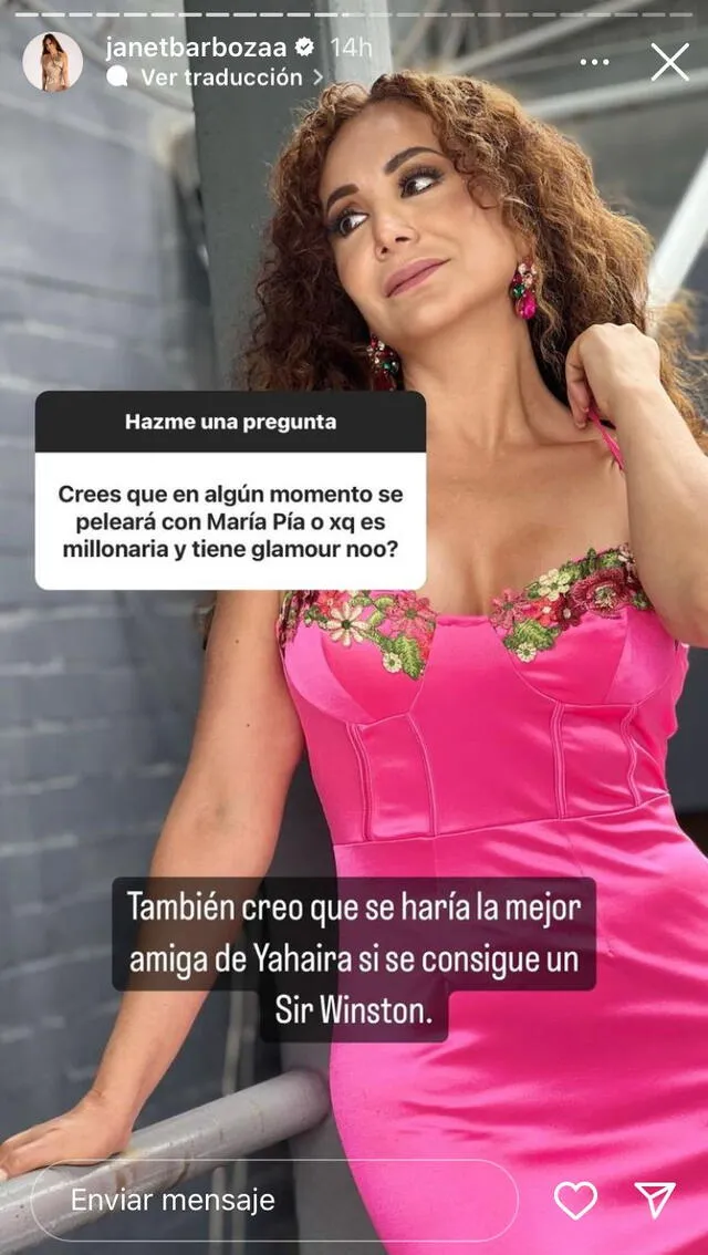 Janet Barboza revela detalle de la amistad de Magaly Medina y María Pía Copello.