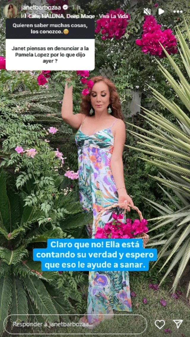 <em>Janet Barboza se sincera tras ver a Pamela López contar lo que le confesó. Captura: Instagram </em> <em>Janet Barboza se sincera tras ver a Pamela López contar lo que le confesó. Captura: Instagram </em>