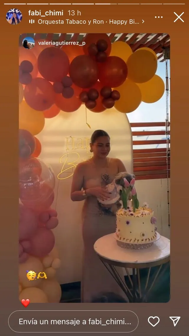  Pamela López no aparece en cumpleaños de su hija mayor y le manda mensaje 