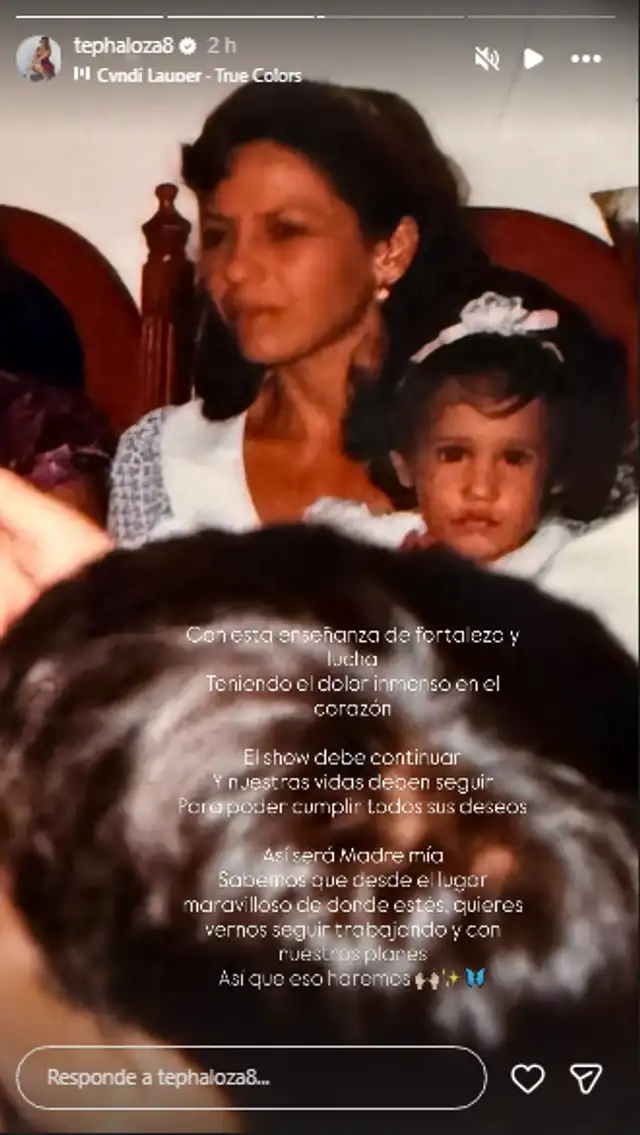 Hermana de Melissa Loza