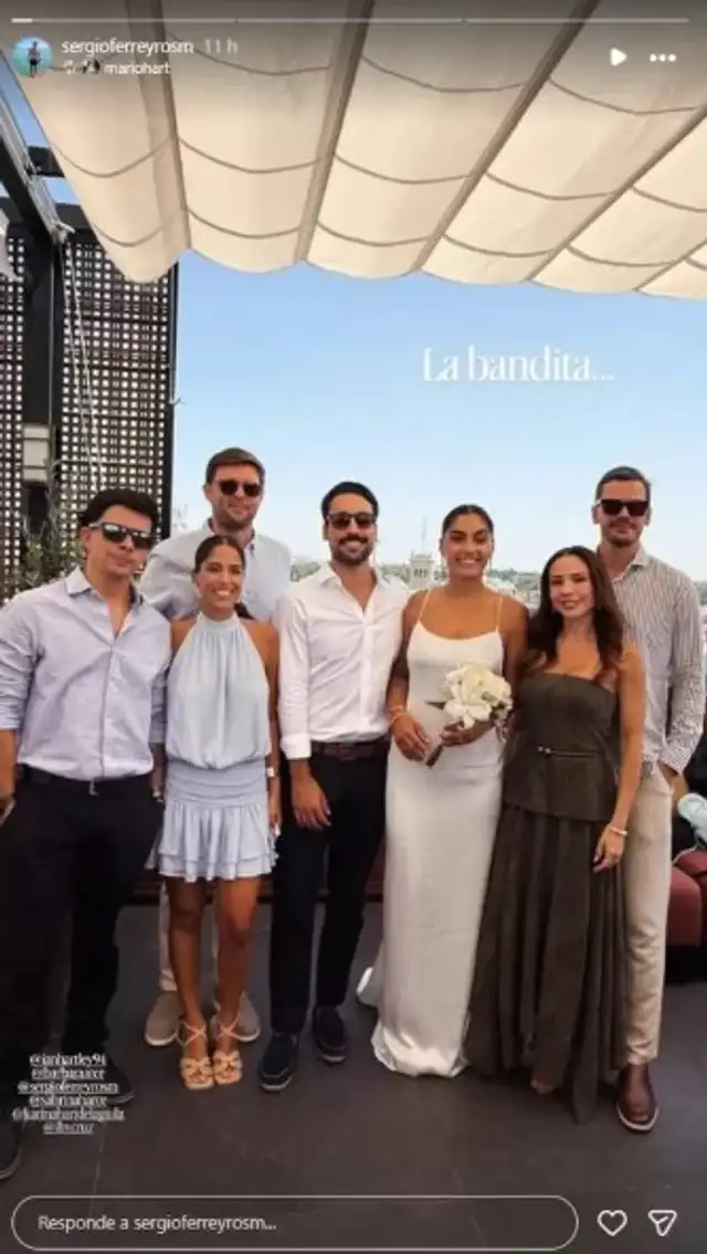 Exchica reality sorprende al CASARSE en Madrid y un histórico de ‘COMBATE’ la acompañó en su gran día Exchica reality sorprende al CASARSE en Madrid y un histórico de ‘COMBATE’ la acompañó en su gran día