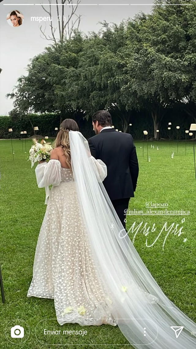 Nataly comparte fotos de la boda de Ethel y Julián.   