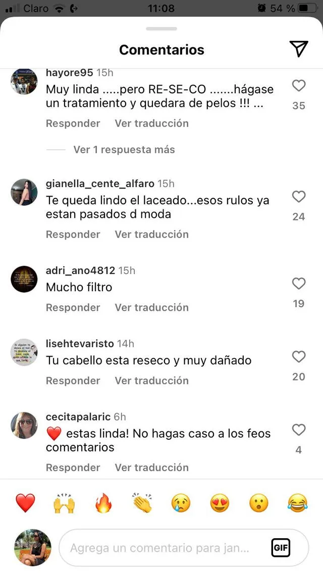 Usuarios reaccionan a radical cambio de Janet Barboza en Instagram.