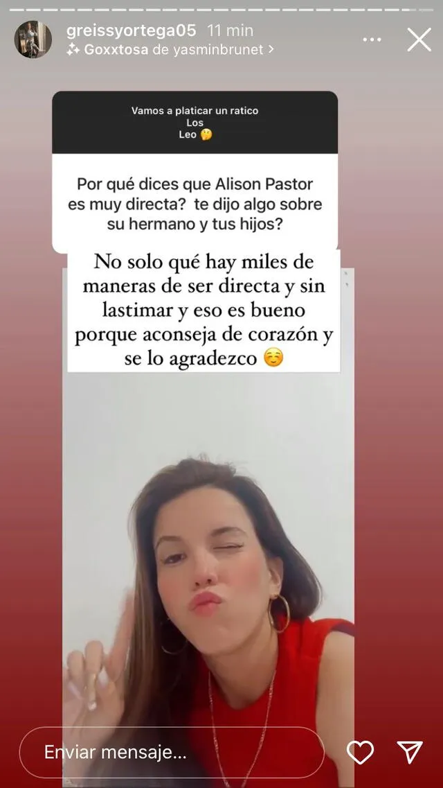 ¿Allison Pastor hizo advertencia a Greissy al recibirla en su familia? Colombiana lo revela: 