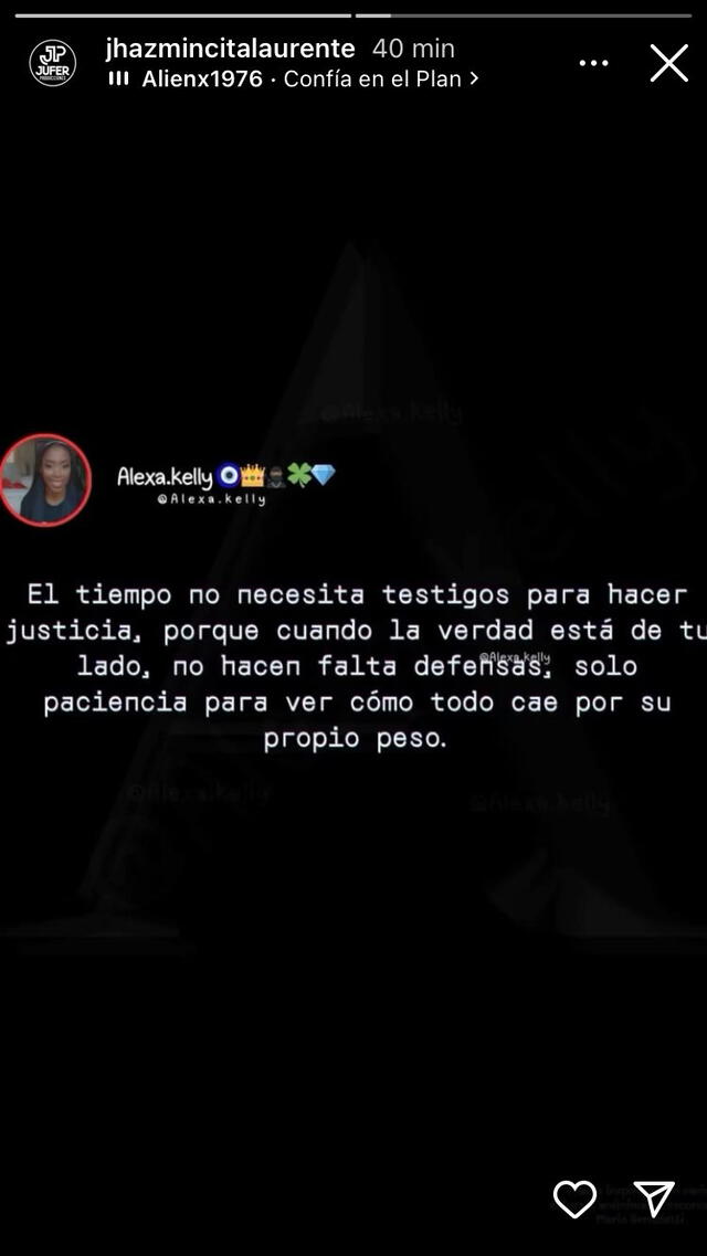 Jhazmín Gutarra rompe su silencio en redes tras exponerse su infidelidad a Dilbert Aguilar Jhazmín Gutarra rompe su silencio en redes tras exponerse su infidelidad a Dilbert Aguilar