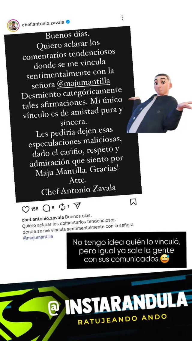 Nuevo galán vinculado a Maju Mantilla SE PRONUNCIA y expone qué relación tienen