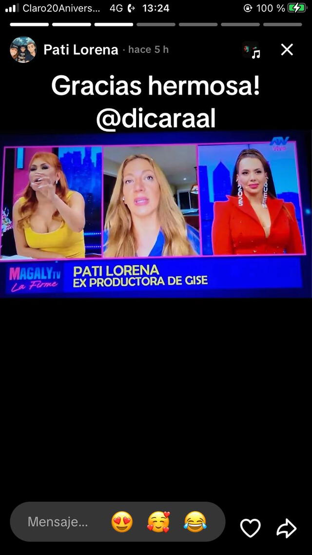 Exproductora de Gisela Valcárcel rompe su silencio tras ser 'echada' en vivo de 'Magaly TV: La Firme' Exproductora de Gisela Valcárcel rompe su silencio tras ser 'echada' en vivo de 'Magaly TV: La Firme'