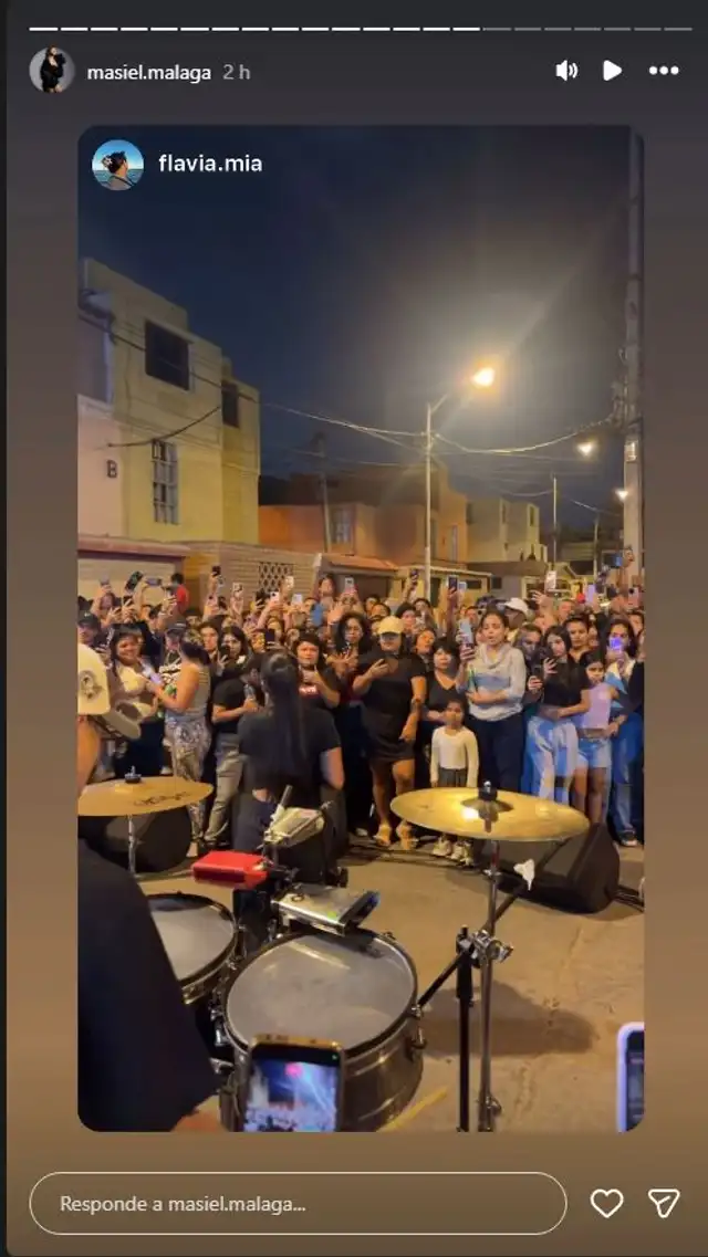  Masiel Málaga realiza concierto en el Callao y todo termina en balacera 