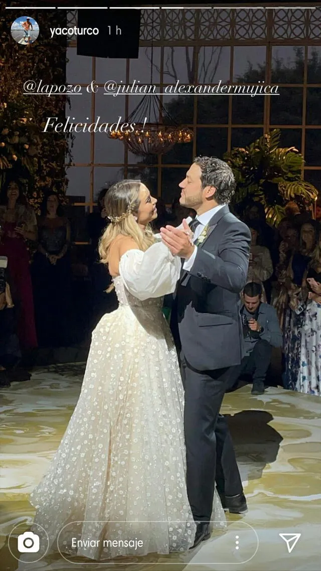   Nataly comparte fotos de la boda de Ethel y Julián.    